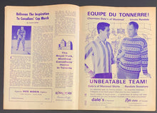 Load image into Gallery viewer, 1965 Forum Stanley Cup Finals Clinching Game 7 Program Canadiens Blackhawks Rare