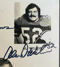 Load image into Gallery viewer, 1997 CFL Football Signed Hall of Fame Inductees Plaque Autographed x5 Coulter ++