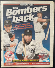 Load image into Gallery viewer, 2004 Derek Jeter Autographed New York Post Newspaper Cover Signed MLB VSA COA