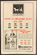 Load image into Gallery viewer, 1933 Auditorium NHL Hockey Program Ottawa Senators vs Detroit Red Wings + News