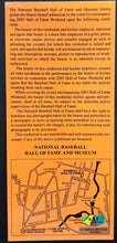 Load image into Gallery viewer, 2003 Whitey Ford Autographed Laminated Press Pass Signed New York Yankees MLB