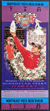 Load image into Gallery viewer, 2002 Indy 500 Racing Full Ticket Helio Castroneves Indianapolis Motor Speedway