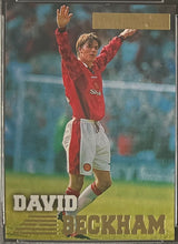 Load image into Gallery viewer, 1997 EPL Merlins David Beckham Premier Gold #92 PSA 8.5 NM-MT+ Soccer Card