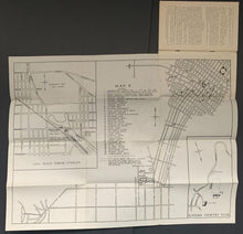 Load image into Gallery viewer, 1932 Los Angeles Summer Olympics Press Guide + Fold Out Map Historical Vintage