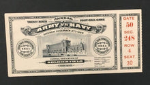 Load image into Gallery viewer, 1926 Soldier Field Chicago Football Dedication Game Ticket Program Army Vs Navy