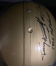 Load image into Gallery viewer, Multi Signed Autographed Notre Dame Helmet Joe Montana Steiner COA NCAA Football
