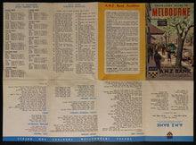 Load image into Gallery viewer, 1956 Summer Olympics Melbourne Australia Fold-Out Map Shooter James Zavitz