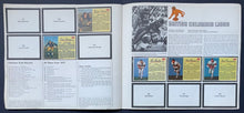 Load image into Gallery viewer, 1962 Post Cereal CFL Football Card Album With 32 Cards + 9 Team Decals Vintage