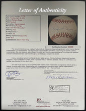 Load image into Gallery viewer, 2001 Mariano Rivera Autographed Ceremonial First Pitch Baseball Signed JSA