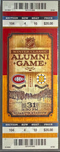 Load image into Gallery viewer, 2016 Winter Classic Alumni Game NHL Hockey Full Ticket Montreal vs Boston Bruins
