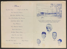 Load image into Gallery viewer, 1954 Ontario Sports Writers Celebrity Vintage Toronto Dinner Menu Program