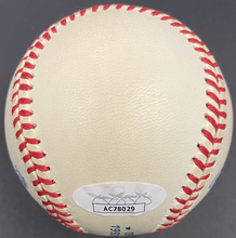 Load image into Gallery viewer, Joe Carter Autographed 1993 World Series Rawlings Baseball Signed Blue Jays JSA