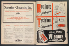 Load image into Gallery viewer, 1946 AHL Program Indianapolis Capitals New Haven Ramblers American Hockey League