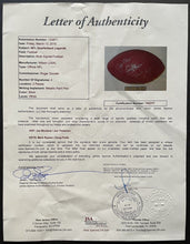 Load image into Gallery viewer, Montana + Flutie + Theismann Multi Autographed Duke Wilson NFL Football JSA LOA