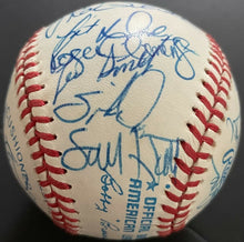 Load image into Gallery viewer, 1988 Boston Red Sox Team Signed American League Baseball x26 Autographs Boggs