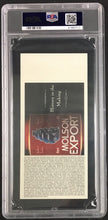 Load image into Gallery viewer, 1998 Toronto Maple Leafs Hockey Ticket Memories & Dreams Charlie Conacher PSA 8