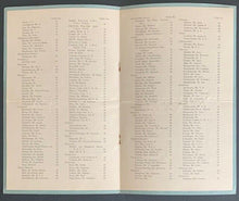 Load image into Gallery viewer, 1925 Historical Program Delegates Attending Interparliamentary Union Meeting