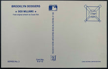 Load image into Gallery viewer, Brooklyn Dodgers MLB Baseball Series No 2 Set Of 12 Postcards Rosen Williams +
