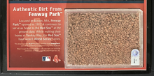 Load image into Gallery viewer, 2011 Authentic Fenway Park Dirt Plaque MLB Baseball Boston Red Sox Steiner COA