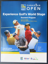 Load image into Gallery viewer, 2008 Canadian Open Golf Program Pairing Booklet + Round 4 Daily Sheet + Ticket