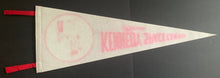 Load image into Gallery viewer, 1970's Kennedy Space Center Florida Felt Pennant Astronaut NASA USA Vintage