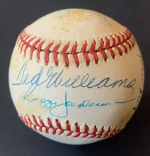 Load image into Gallery viewer, MLB 500 HR Club Signed x11 Rawlings Baseball Mantle Mays Williams Autos JSA LOA