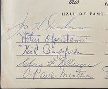 Load image into Gallery viewer, 1958 Eddie Rommel Maryland Athletic Hall Of Fame Diploma Pitcher Coach Umpire