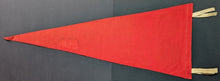 Load image into Gallery viewer, 1957 New York Yankees Milwaukee Braves World Series Full Size Pennant MLB VTG