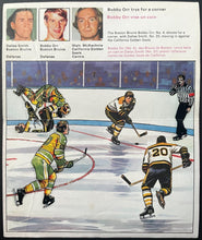 Load image into Gallery viewer, 1972-1973 Bobby Orr Hockey Action Replay Walt McKechnie NHL Letraset Transfer #5