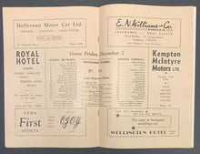 Load image into Gallery viewer, 1949 OHA Major Junior A Hockey Program Guelph Biltmores vs Oshawa Generals