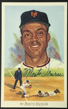 Load image into Gallery viewer, Monte Irvin Autographed Signed Perez-Steele Post Card MLB Baseball HOFER