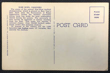Load image into Gallery viewer, 1951 Rose Bowl Football Postcard Championship Game Pictured Pasadena California
