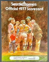 Load image into Gallery viewer, 1977 MLB Seattle Mariners 1st Baseball Game Program + Ticket + Certificate +More