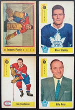 Load image into Gallery viewer, 1958/59 Parkhurst NHL Hockey Cards Complete Set Plante Richard Mahlovich Vintage