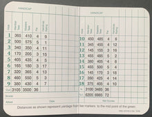 Load image into Gallery viewer, 1992 Masters Champion Fred Couples Autographed Augusta National Club Scorecard