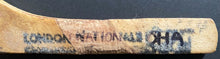 Load image into Gallery viewer, 1965-66 Signed Vintage OHA Hockey London Nationals Autographed Mini-Stick