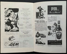 Load image into Gallery viewer, Reprint 1945 NFL Program Greenbay Packers vs New York Giants Polo Grounds
