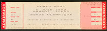 Load image into Gallery viewer, 1992 World Bowl Full Ticket World League American Football Montreal Canada