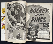 Load image into Gallery viewer, 1950 Stanley Cup Final Game 3 Program Detroit Red Wings Maple Leaf Gardens NHL