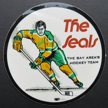Load image into Gallery viewer, Rare NHL California Golden Seals Decal - The Bay Area's Hockey Team Vintage