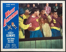 Load image into Gallery viewer, 1953 Vintage White Lightning Hockey Movie Lobby Card Monogram Pictures
