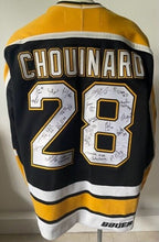 Load image into Gallery viewer, Patrick Chouinard 1999-00 Victoriaville Tigres Game Worn Used Team Signed Jersey