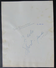 Load image into Gallery viewer, 1954 NHL Toronto Maple Leafs Ted Kennedy Original Vintage Photo Date Stamped