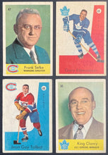 Load image into Gallery viewer, 1959-60 Parkhurst Hockey Cards Full Set NHL Punch Imlach Carl Brewer Vintage HOF