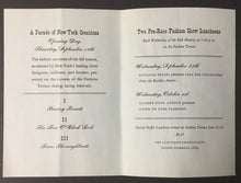 Load image into Gallery viewer, 1941 Belmont Park Horse Racing Pre-Race Fashion Show Program Fall Meet Rare