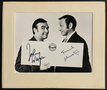 Load image into Gallery viewer, Wayne And Frank Shuster Autographed Presentation Photo Signed Canadian Comedy