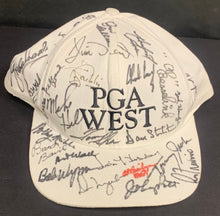Load image into Gallery viewer, Multi Signed PGA West Hat Autographed Golf Tournament Cap x27 Pro Golfers JSA