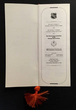 Load image into Gallery viewer, 1982 Hockey HOF Induction Ceremony Program Cournoyer Gilbert Francis Ullman