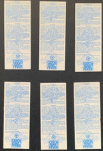 Load image into Gallery viewer, 1993 World Series All Games Ticket Stubs Toronto Blue Jays Baseball MLB Vintage