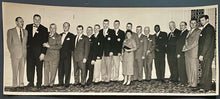 Load image into Gallery viewer, 1957 Ontario Sports Writers Celebrity Dinner Panorama Photo Royal York Hotel